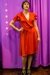 Vestido Valentina - Cruzado con volados - comprar online