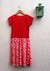 Vestido Frunce - en color rojo - comprar online