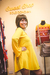 Vestido Ninfa - Acordonado en amarillo - tienda online