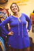 Vestido Ninfa - Acordonado en azul - comprar online