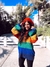 Maxi Sweater Rainbow - Realizado en Uruguay en internet