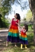 Maxi Vestido Rainbow - Madre e Hija - Solo Donovan