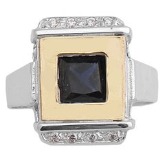 Anillo Plata y Oro BV Cod. 3774