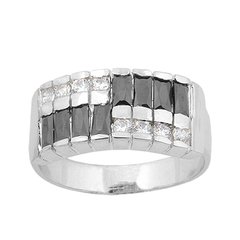 Anillo Plata 925 y Cubic Zirconia COD. 4005