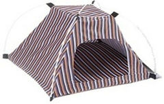 CARPA CON ALMOHADAS RAYADAS 45 X 45 X 45