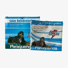 SALES REHIDRATANTES PARAQUENOS 18 X 27.5 GRAMOS