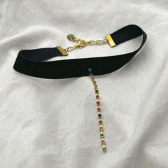 CHOKER STRAS