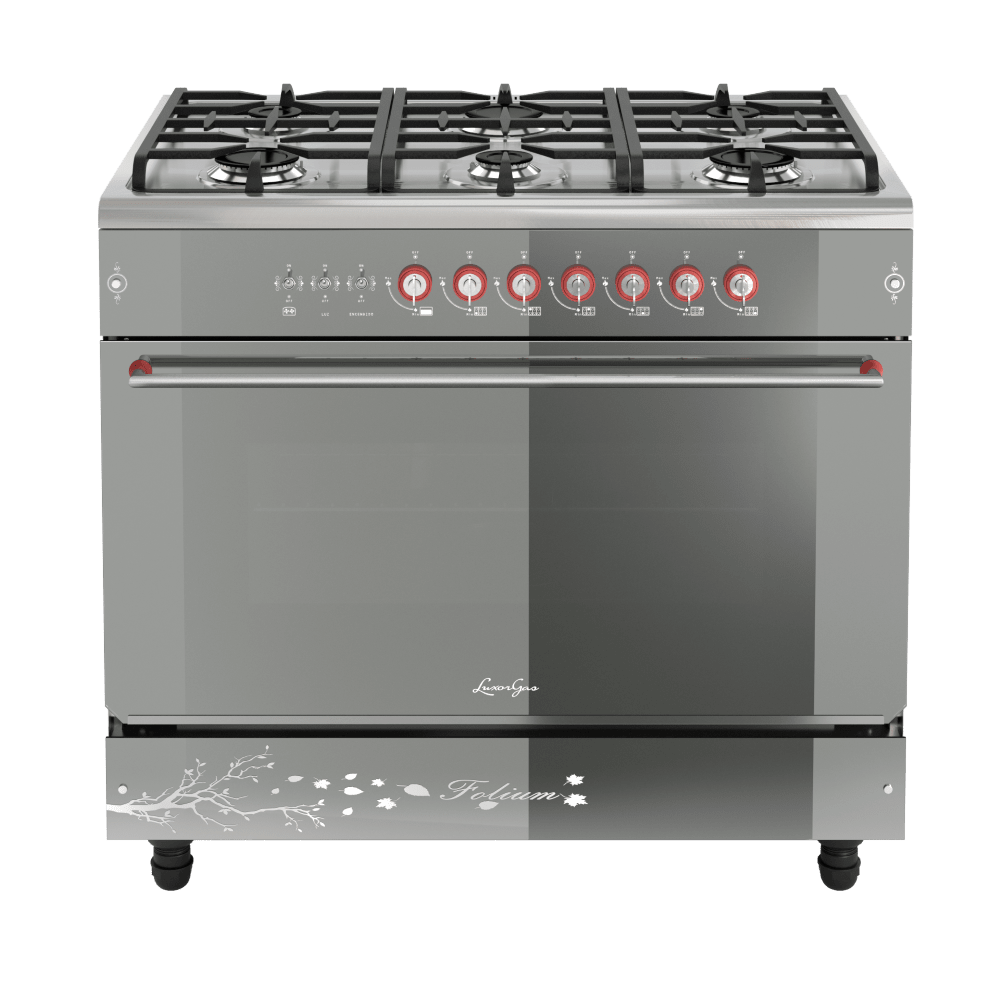 Campana Extractor Cocina Vidrio Luxor Gas Folium 900 Luz Led