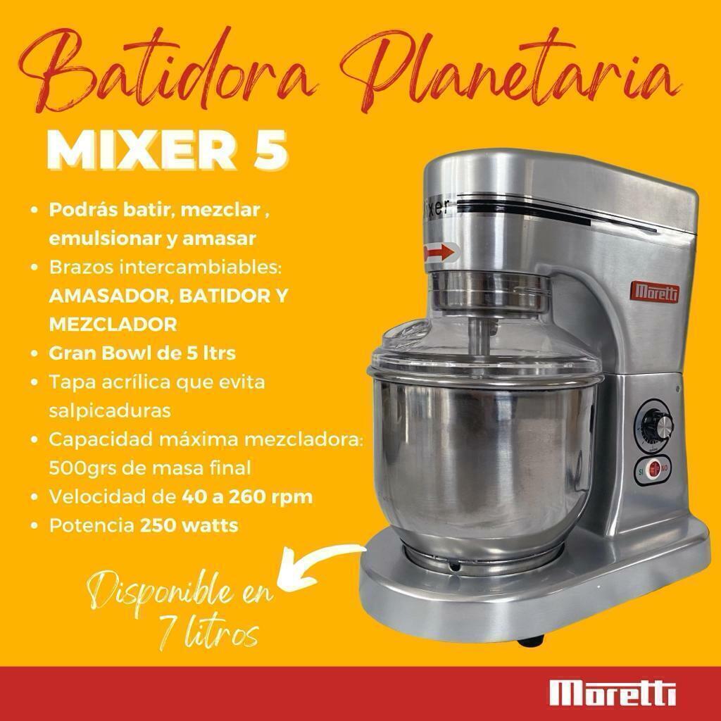 Amasadora Profesional Rápida Moretti Mixer 20