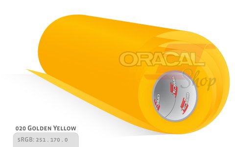 ORACAL 651 golden yellow 020