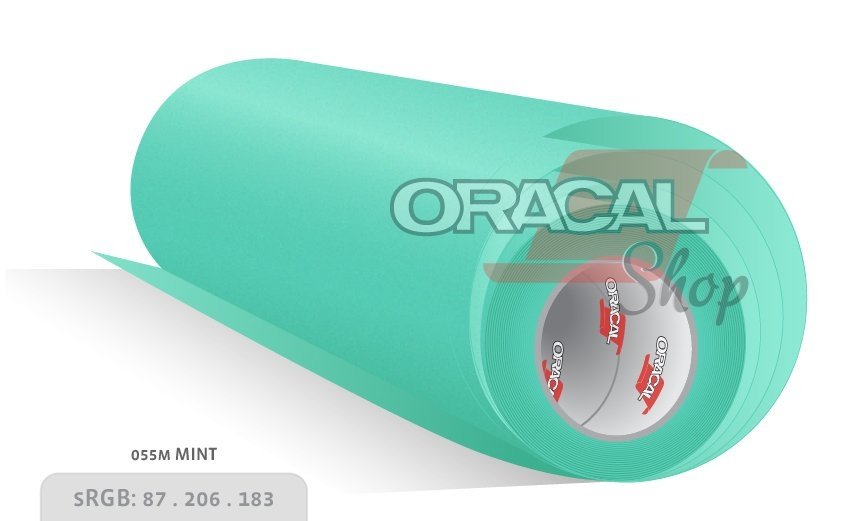Oracal 970 Premium Wrap Cast Autofolie Muster M055 Mint Matt