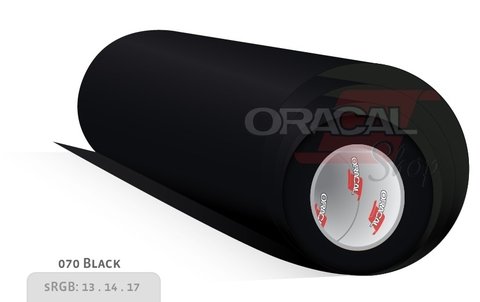 ORACAL 100 Black 070 rollo 0,63 x 50mts