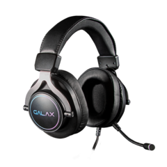 Auriculares Usb Para Juegos Galax Rgb Sonar Series Snr-03 Negro