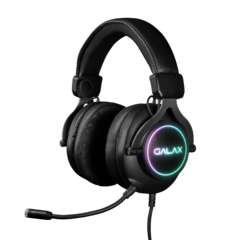 Auriculares Usb Para Juegos Galax Rgb Sonar Series Snr-03 Negro - tienda online