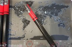 Mapamundi para raspar con capitales del mundo en internet