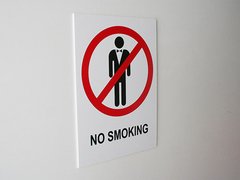 Cartel "No Smoking" - comprar online