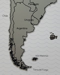 Omni Maps Mundi Mapa para raspar Incluye púa para raspar fácil en internet