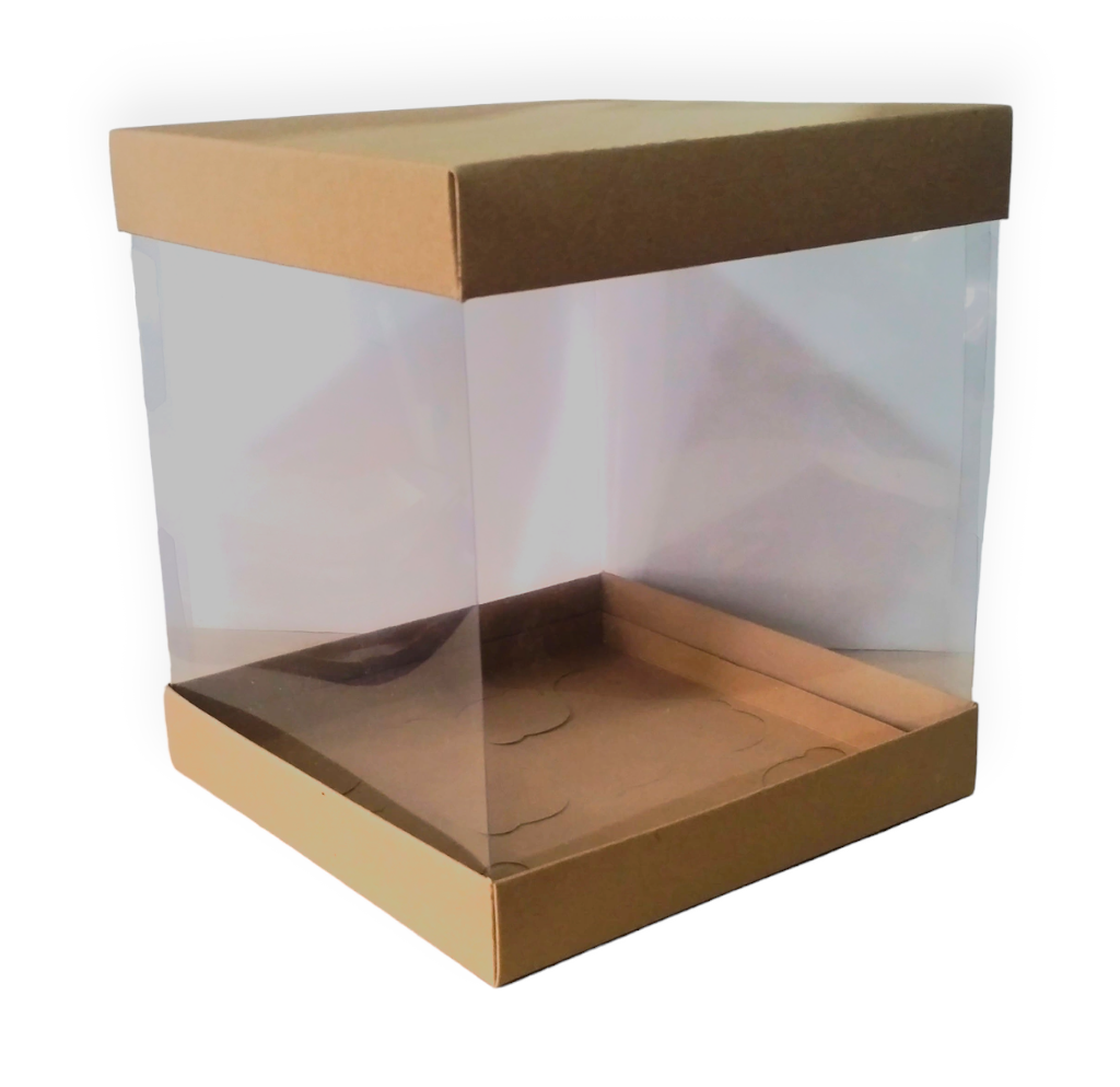 Caja Acetato 27x27x30 cm - Empaques Decorativos
