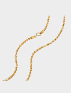 Colar Corda Ouro Amarelo 18k - comprar online