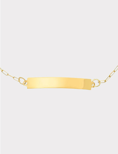 Pulseira infantil Ouro 18k