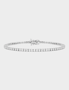 Pulseira Riviera Ouro Branco 18k Diamantes 3,4 ct