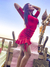 Vestido Zoe SV (rojo) - Shajraman | SDW Dancewear