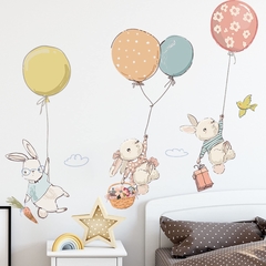 CONEJITOS ADORABLES GLOBOS 55x95cm