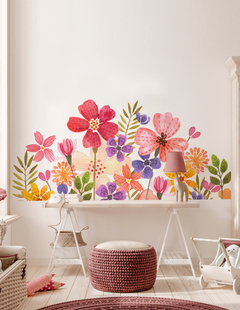 Flores color (1m x 2,10m)