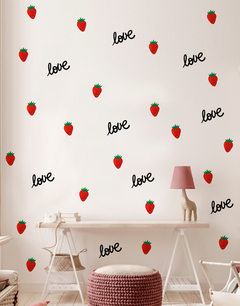 Love frutillas 50x100