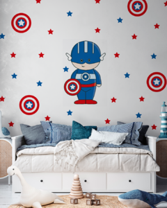 CAPITAN AMERICA 145x95cm