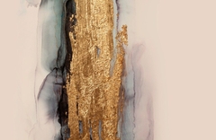 Abstracto dorado 145x95cm - comprar online