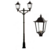 Columna con Farol Doble S123