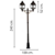 Farol Doble Colonial S131 - comprar online