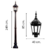 Columna simple con farol de plaza S227 - comprar online