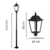 Columna simple c/ farol S108 - comprar online