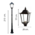 Columna simple con farol S114 - comprar online