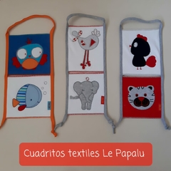 Cuadritos Textiles Le Papalu - LePapalu