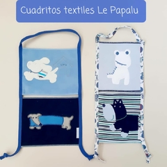 Cuadritos Textiles Le Papalu - comprar online