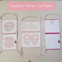 Cuadritos Textiles Le Papalu en internet