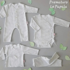 Set Ajuar Prematuros 2pzs batita y pantalon - Le Papalu