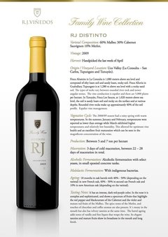 RJ Viñedos - Family Wine - Distinto Blend - buy online