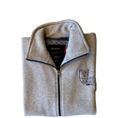 campera lisa Davor en gris melange - comprar online