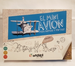 Mini Avion de cartón