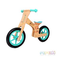 Bicicleta de Aprendizaje en Madera - MomoshiJuguetes