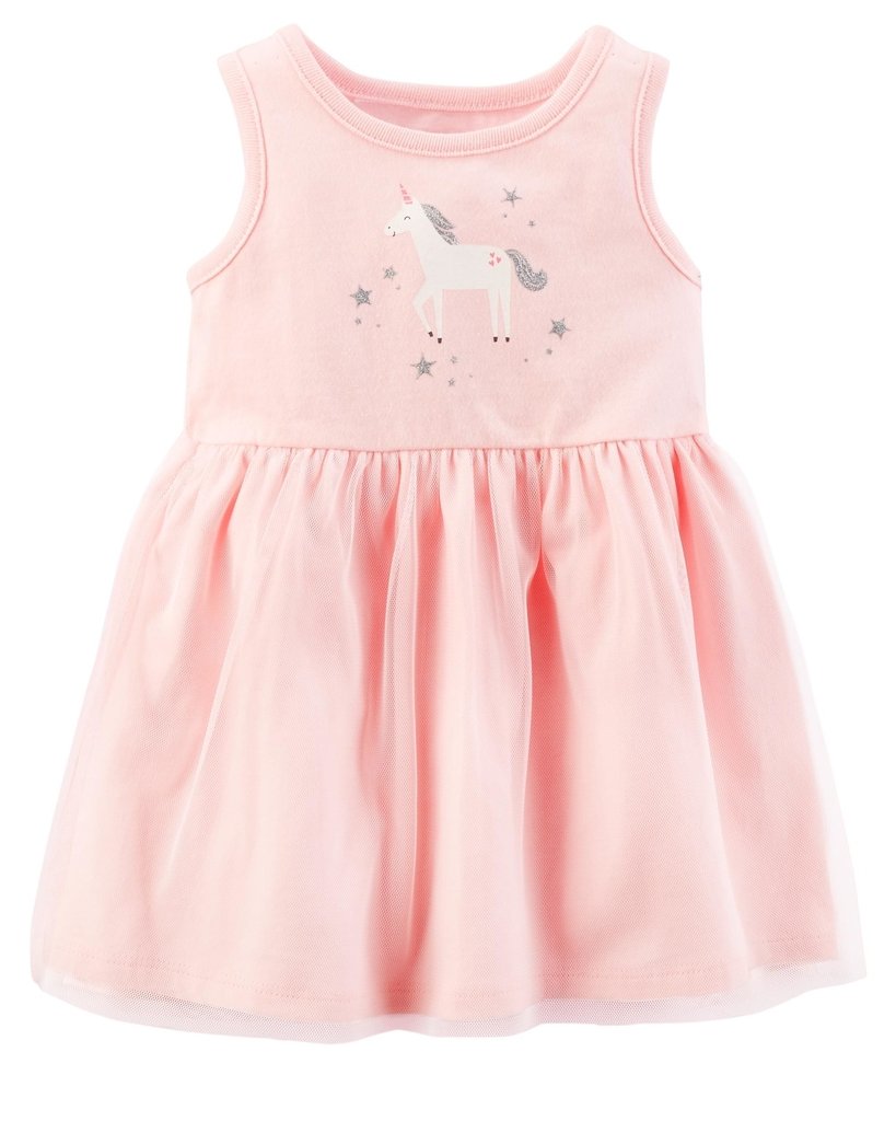 Talle 3 Meses Carter s Vestido 1 Pieza Algod n Unicorn