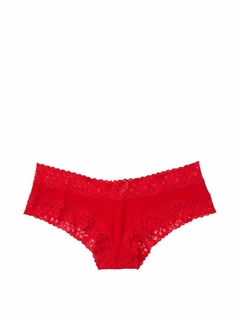 Talle: M Victoria's Secret Lace Waist Cotton Cheeky Panty - comprar online