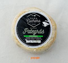 Queso Pategrás Agroecológico con Orégano ´´Doña Cuchara´´ (Hormita de 600 Gr. Aprox.) - comprar online