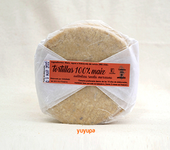 Tortillas de Maíz Agroecològicas ``Gourmex`` (12 Unidades)