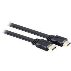 Cabo HDMI X HDMI Flat 1.4 3D 5 MT 3DC203 PT FORTREK