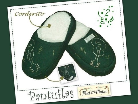 Pantuflas de mujer "Puel Mapu"